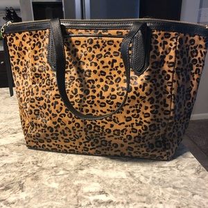 Fossil Calf Hair Sydney Shopper